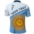 Custom Argentina Polo Shirt Football 2022 Champions Blue Sky May Sun LT13 - Wonder Print Shop