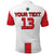 (Custom Text and Number) Morocco Football Polo Shirt Football 2022 Soccer Lions de lAtlas Champions LT13 - Wonder Print Shop
