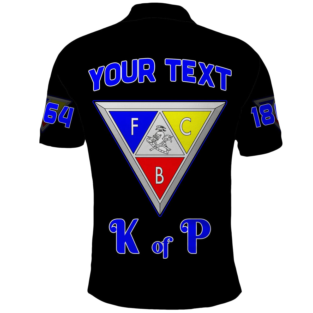 Custom Knights of Pythias Polo Shirt Since 1864 Simple Style LT13 - Wonder Print Shop