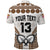 Custom Text and Number Fiji Rugby Bati Polo Shirt Proud Tapa Pattern LT13 - Wonder Print Shop