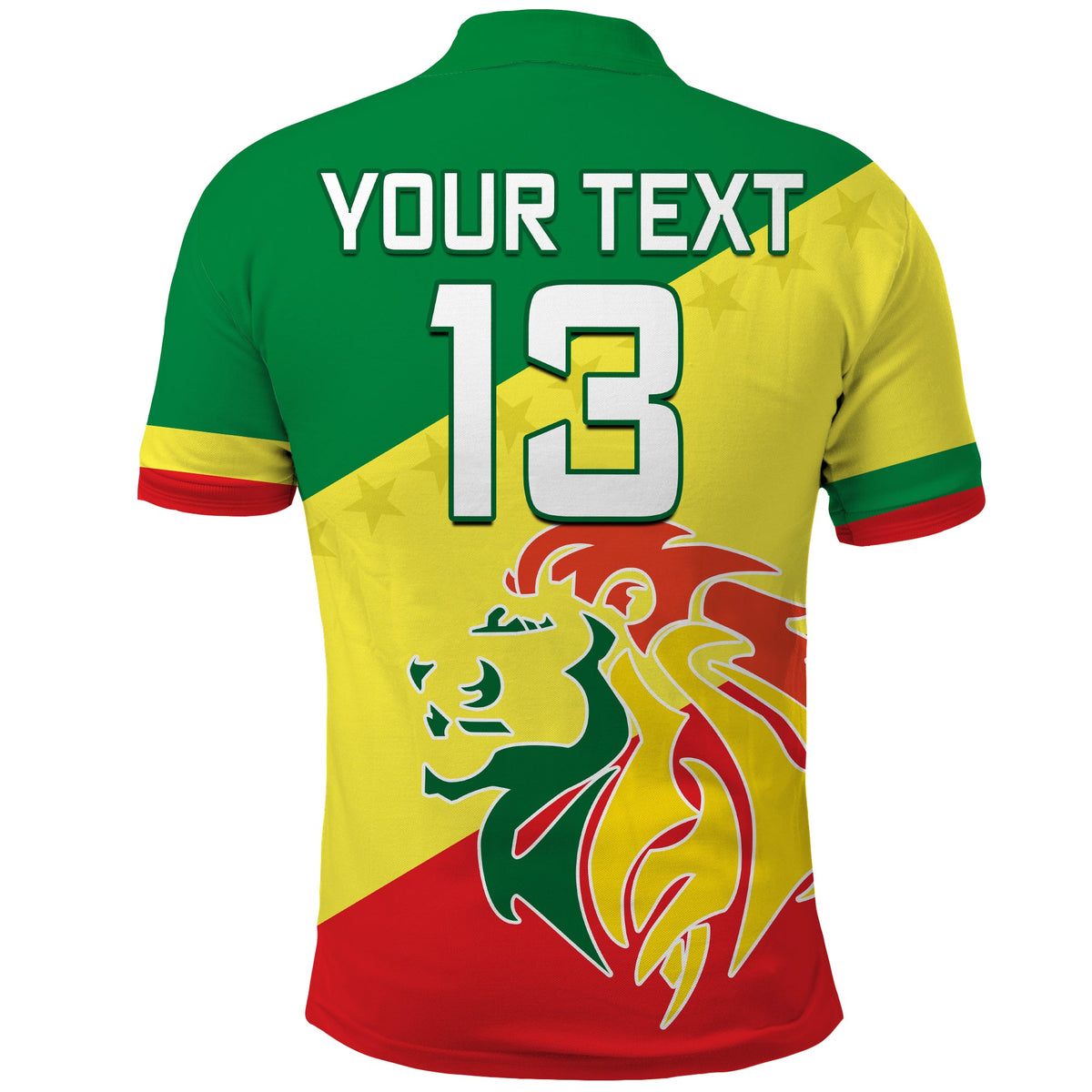 (Custom Text and Number) Senegal Football Polo Shirt Lions of Teranga Soccer Football 2022 Style Flag LT13 - Wonder Print Shop