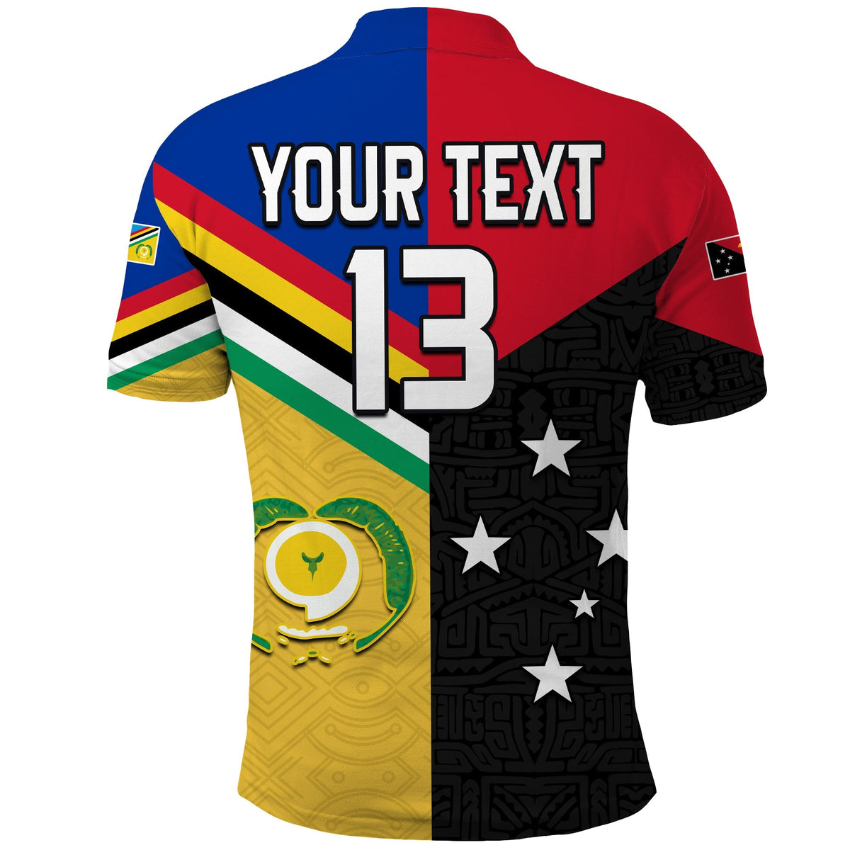 Custom Text and Number Torba PNG Day Polo Shirt 2022 Simple Polynesia LT13 - Wonder Print Shop