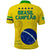 Brazil Football Polo Shirt Go Champions Selecao Campeao LT13 - Wonder Print Shop