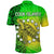 Custom Cook Islands Polo Shirt Coat Of Arms Turtle Polynesian - Wonder Print Shop
