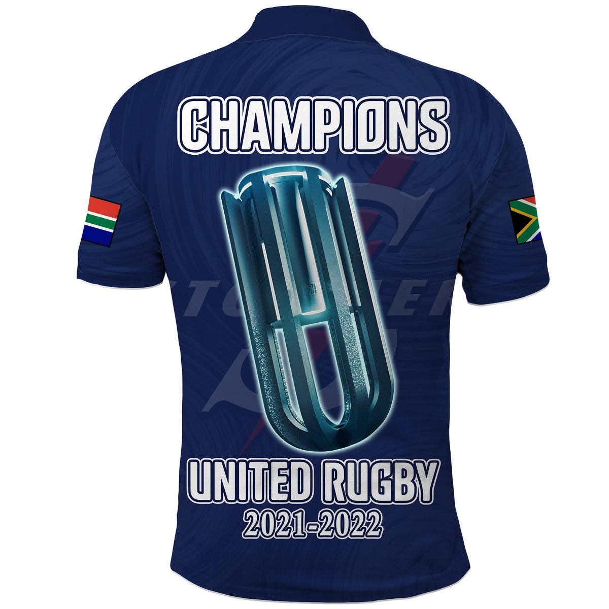 Stormers South Africa Rugby Polo Shirt We Are The Champions URC Unity - Wonder Print Shop