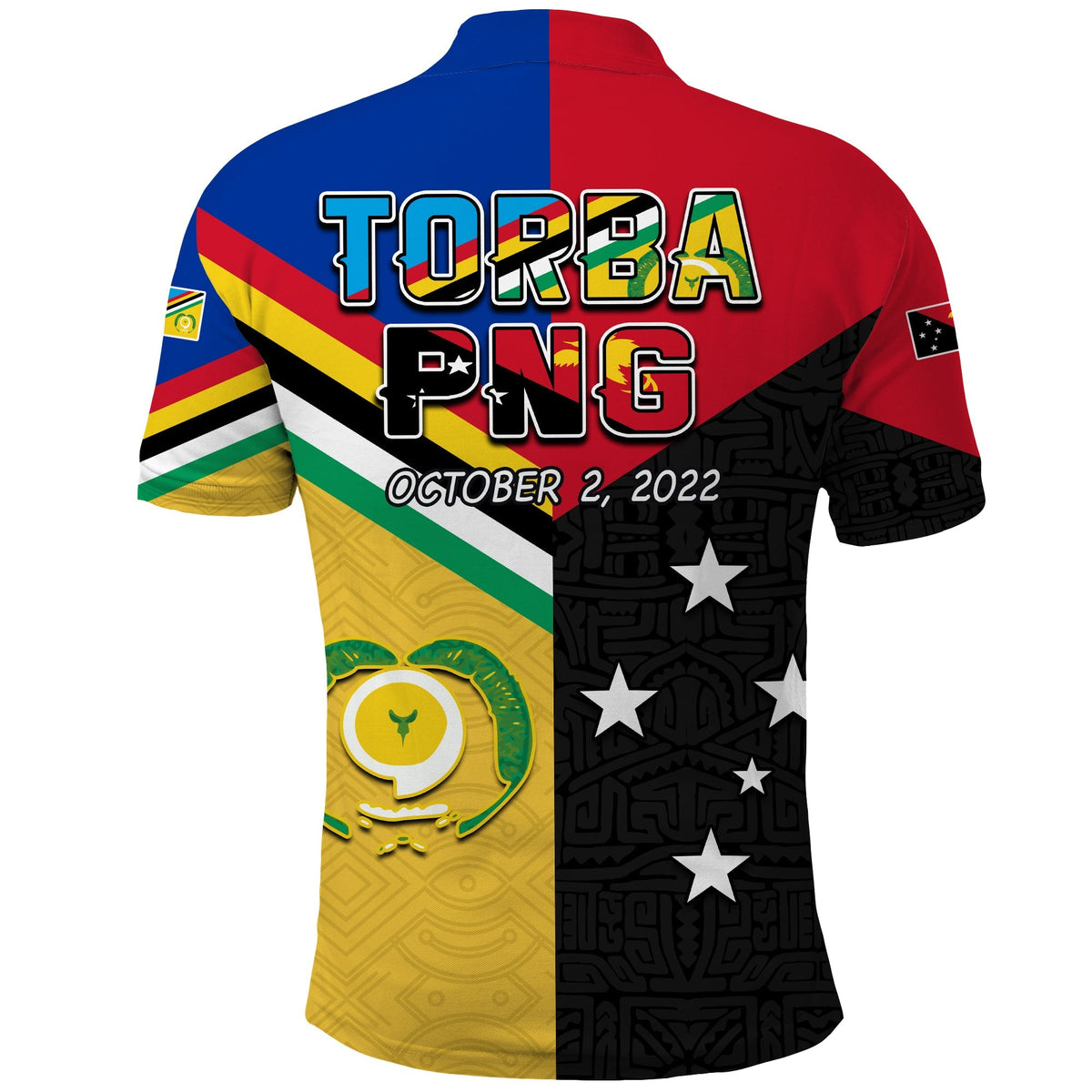 Torba PNG Day Polo Shirt 2022 Simple Polynesia LT13 - Wonder Print Shop