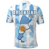 Argentina Football Polo Shirt AFA Champions 2022 Sporty Style - Wonder Print Shop
