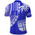 Fiji Rugby Sevens Polo Shirt Fijian 7s Tapa Polynesian Blue Ver.02 LT13 - Wonder Print Shop