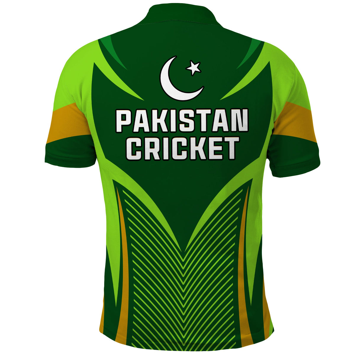 Pakistan Cricket Polo Shirt Green Shaheens Champion LT13 - Wonder Print Shop