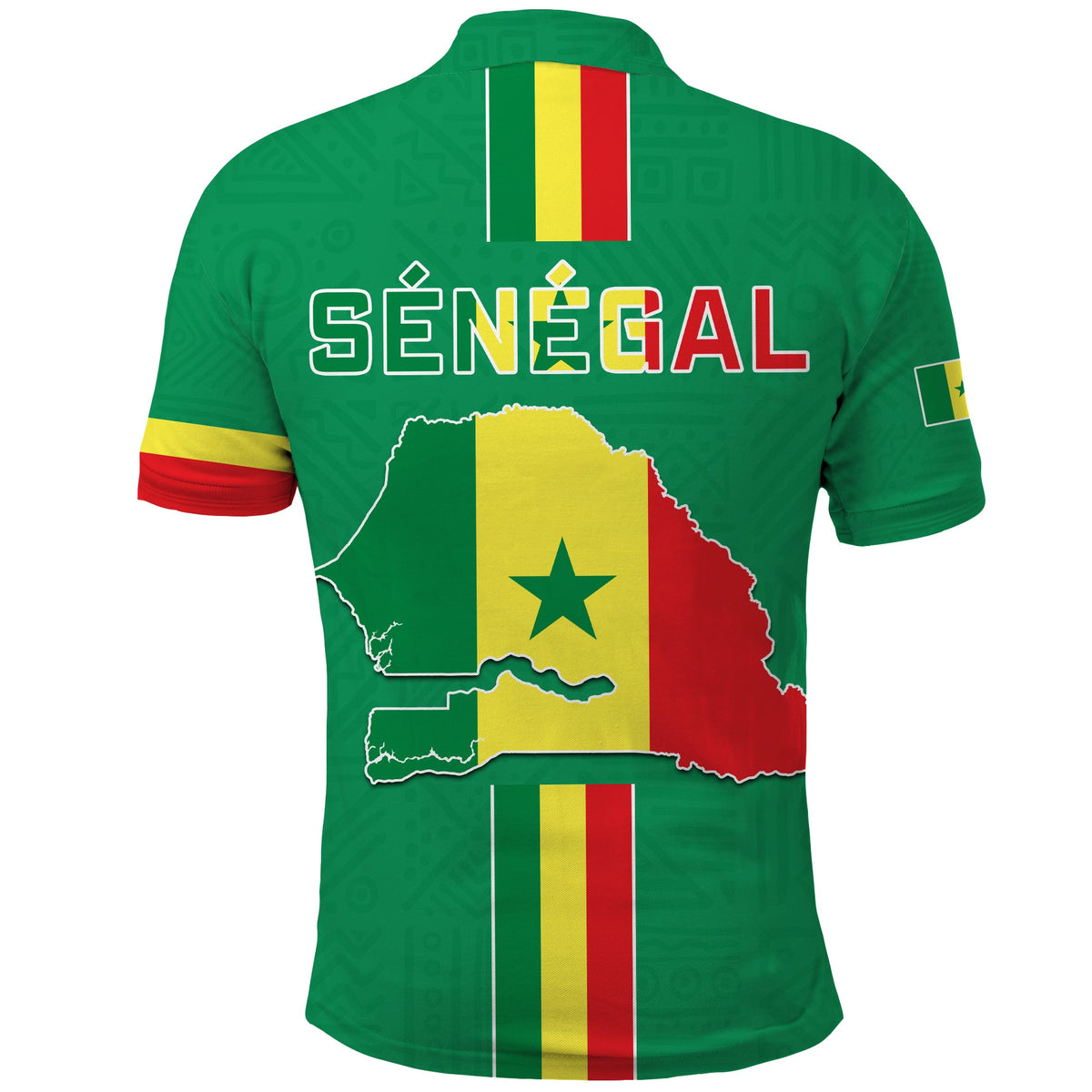 Senegal Football Polo Shirt Lions of Teranga Soccer Champions World Cup LT13 - Wonder Print Shop