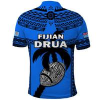 Fiji Rugby Polo Shirt Fijian Drua Super Polynesian Special Tapa Pattern - Wonder Print Shop