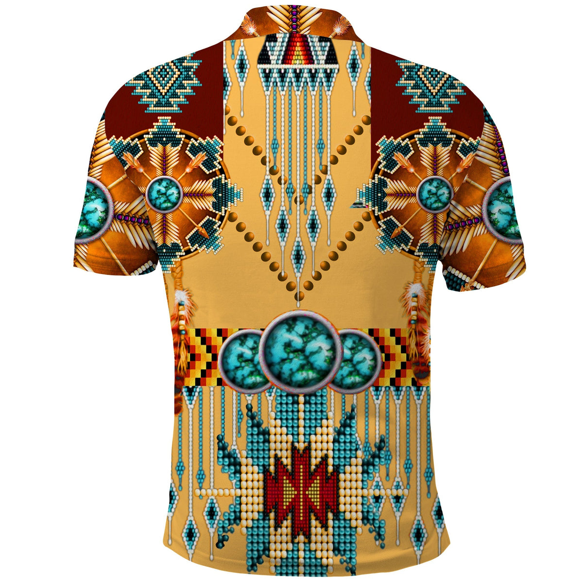 Custom Native American Polo Shirt Dream Catchers Indigenous LT13 - Wonder Print Shop
