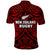New Zealand Silver Fern Rugby Polo Shirt All Black Red NZ Maori Pattern LT13 - Wonder Print Shop