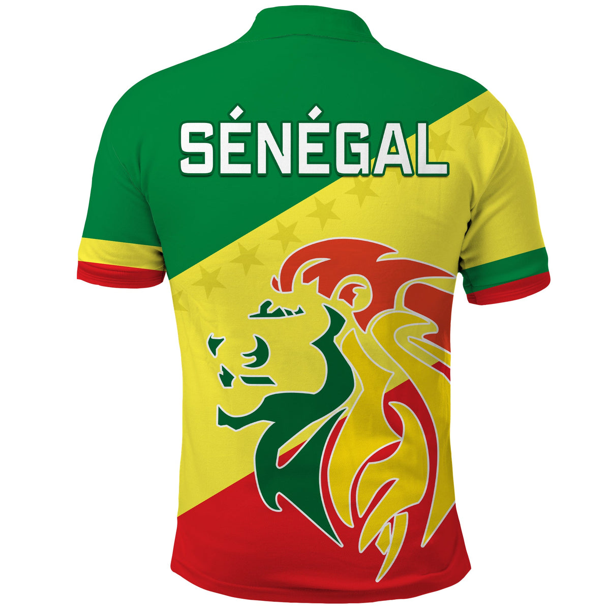 Senegal Football Polo Shirt Lions of Teranga Soccer Football 2022 Style Flag LT13 - Wonder Print Shop