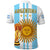 Argentina Football Polo Shirt FIFA 2022 World Cup Champions LT13 - Wonder Print Shop