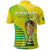 Brazil Football Polo Shirt Canarinha Champions WC 2022 - Wonder Print Shop