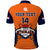 (Custom Text And Number) Netherlands Baseball Polo Shirt 2023 Sporty Style - Wonder Print Shop