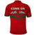 Morocco Football Polo Shirt Football 2022 Red Moroccan Pattern - Wonder Print Shop