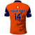 (Custom Text And Number) Netherlands Cricket Polo Shirt ODI Simple Orange Style - Wonder Print Shop