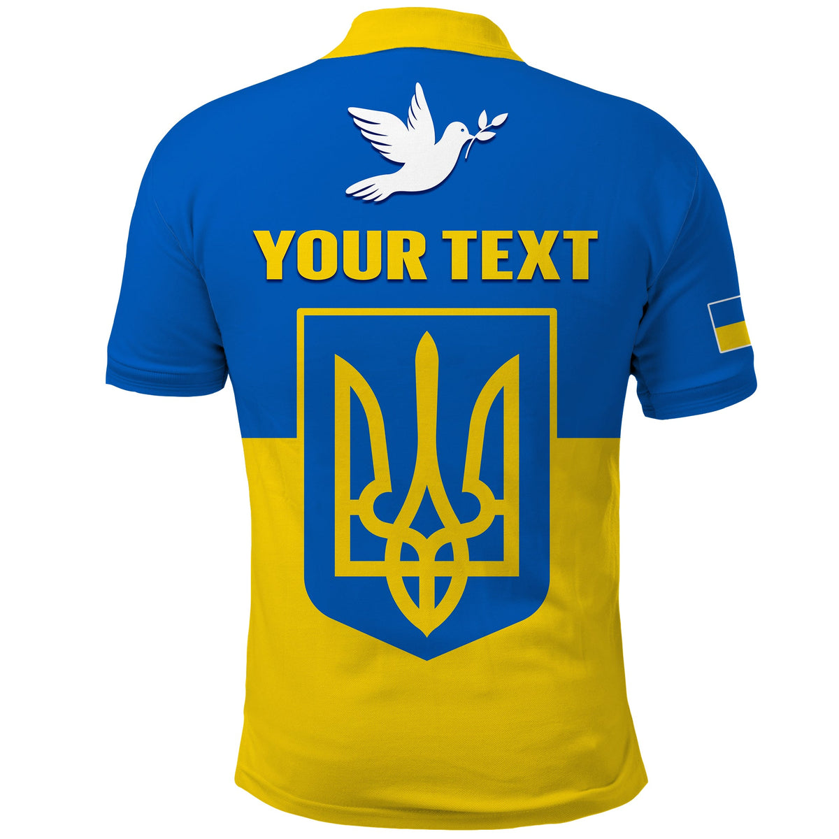 Custom Ukraine Polo Shirt Stand With Ukrainian Simple Style - Wonder Print Shop