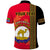 Custom Eritrea Polo Shirt African Pattern Happy Independence Day Version Black - Wonder Print Shop
