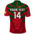 (Custom Text And Number) Cameroon Football Polo Shirt Les Lions Indomptables Red Football 2022 - Wonder Print Shop
