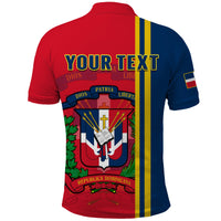 Custom Dominican Republic Polo Shirt Happy 179 Years Of Independence - Wonder Print Shop