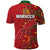 Western Sahara Morocco Polo Shirt Map Red Moroccan Is Always In My Heart - Wonder Print Shop