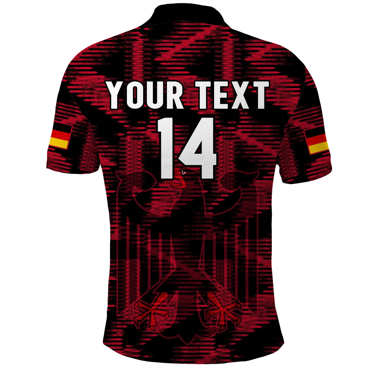 (Custom Text And Number) Germany Football Polo Shirt Football 2022 Champions - Wonder Print Shop