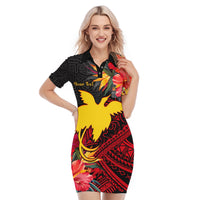 custom-personalised-papua-new-guinea-polo-dress-bird-of-paradise-ver02