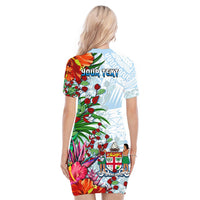custom-personalised-fiji-polo-dress-proud-fijian-tapa-mix-tagimoucia-flowers