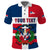 Custom Dominican Republic Polo Shirt Dominicana Proud Style Flag LT13 - Wonder Print Shop