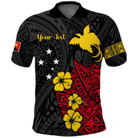 Custom Papua New Guinea Anniversary Polo Shirt 47th Independence Day Since 1975 LT13 - Wonder Print Shop