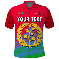 Custom Eritrea Polo Shirt Eritrean Independence Day LT13 - Wonder Print Shop