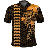 Custom Hawaii Polo Shirt Kakau Kanaka Maoli Combine Polynesian Shark Ver.01 - Wonder Print Shop