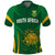 (Custom Text and Number) South Africa Rugby Polo Shirt Springboks Champion LT13 - Wonder Print Shop