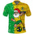 Custom Brazil Football Polo Shirt Christmas Santa Claus Selecao Champions LT13 - Wonder Print Shop