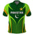 (Custom Text and Number) Pakistan Cricket Polo Shirt Green Shaheens Champion LT13 - Wonder Print Shop