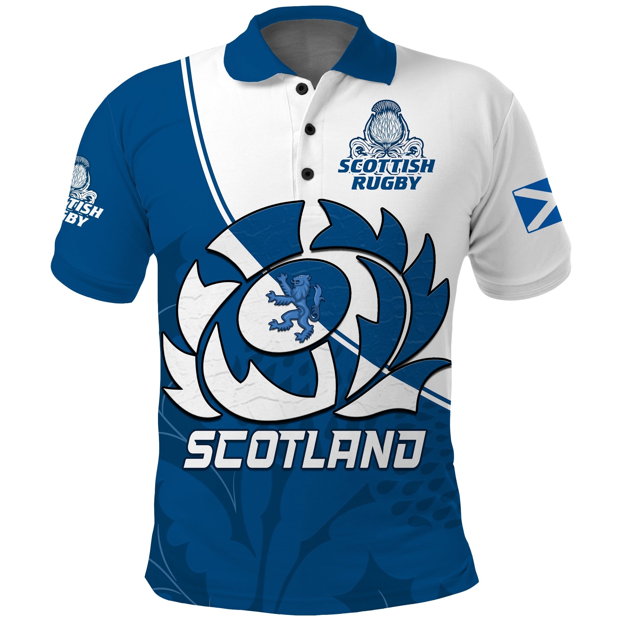 scotland-rugby-polo-shirt-scottish-coat-of-arms-mix-thistle-newest-version