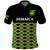 Jamaica Football Polo Shirt Reggae Girlz 2023 Cup Of Nations Ver.01 - Wonder Print Shop