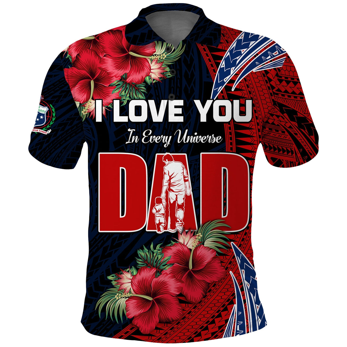 Samoa Fathers Day Polo Shirt Polynesian Best Dad Ever LT13 - Wonder Print Shop