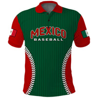 (Custom Text And Number) Mexico Polo Shirt Baseball Sporty Style - Wonder Print Shop