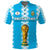 (Custom Text and Number) Argentina Football Champions Polo Shirt La Albiceleste GOAT LT13 - Wonder Print Shop