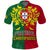 Portugal Football Polo Shirt Campeao Football 2022 Tie Dye Special LT13 - Wonder Print Shop