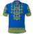 Custom Ukraine Polo Shirt Yellow Ukrainian Folk - Wonder Print Shop