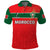 Morocco Football Polo Shirt Atlas Lions Red Football 2022 - Wonder Print Shop