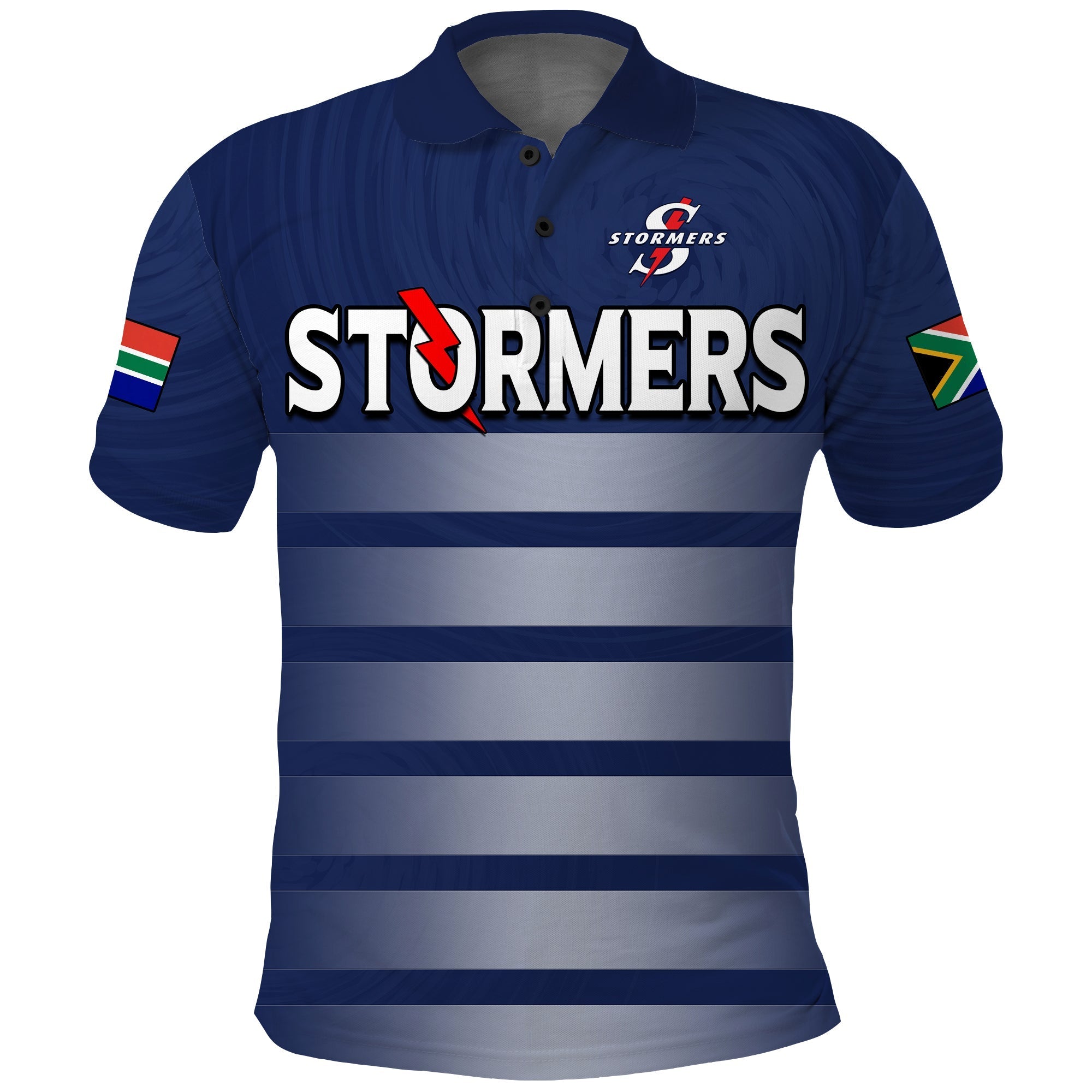 Stormers South Africa Rugby Polo Shirt We Are The Champions URC Unity - Wonder Print Shop