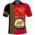 Eritrea Polo Shirt African Pattern Happy Independence Day Version Black - Wonder Print Shop