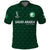 (Custom Text and Number) Saudi Arabia Football Polo Shirt Saudi Green Falcon Champions 2022 World Cup LT13 - Wonder Print Shop