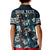 Custom Hawaii Skeleton Surf Polo Shirt KID Halloween Hawaiian Tribal LT13 - Wonder Print Shop